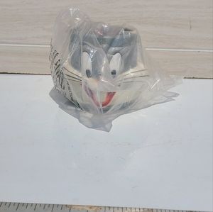 Vintage KFC Looney Tunes 3D Mugs Warner Brothers Bugs Bunny NEW